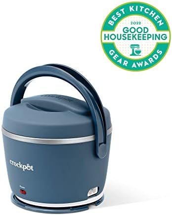 Electric Lunch Box Food Warmer 20oz – Faded Blue - Curated Catalog C8