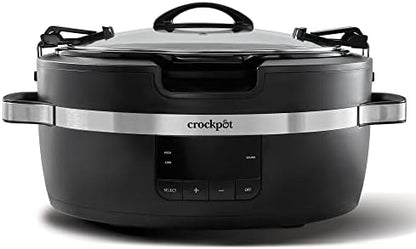 Thermoshield 6 Quart Slow Cooker with Carry Handles - Curated Catalog A7