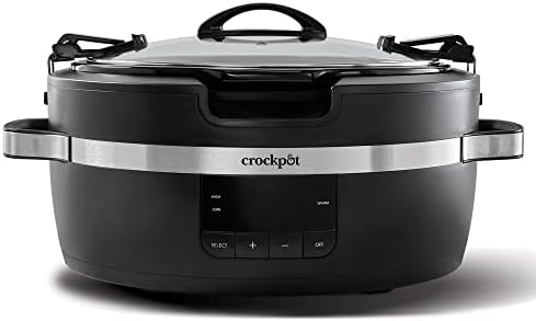 Thermoshield 6 Quart Slow Cooker with Carry Handles - Curated Catalog A7