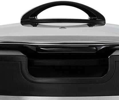 Thermoshield 6 Quart Slow Cooker with Carry Handles - Curated Catalog A7