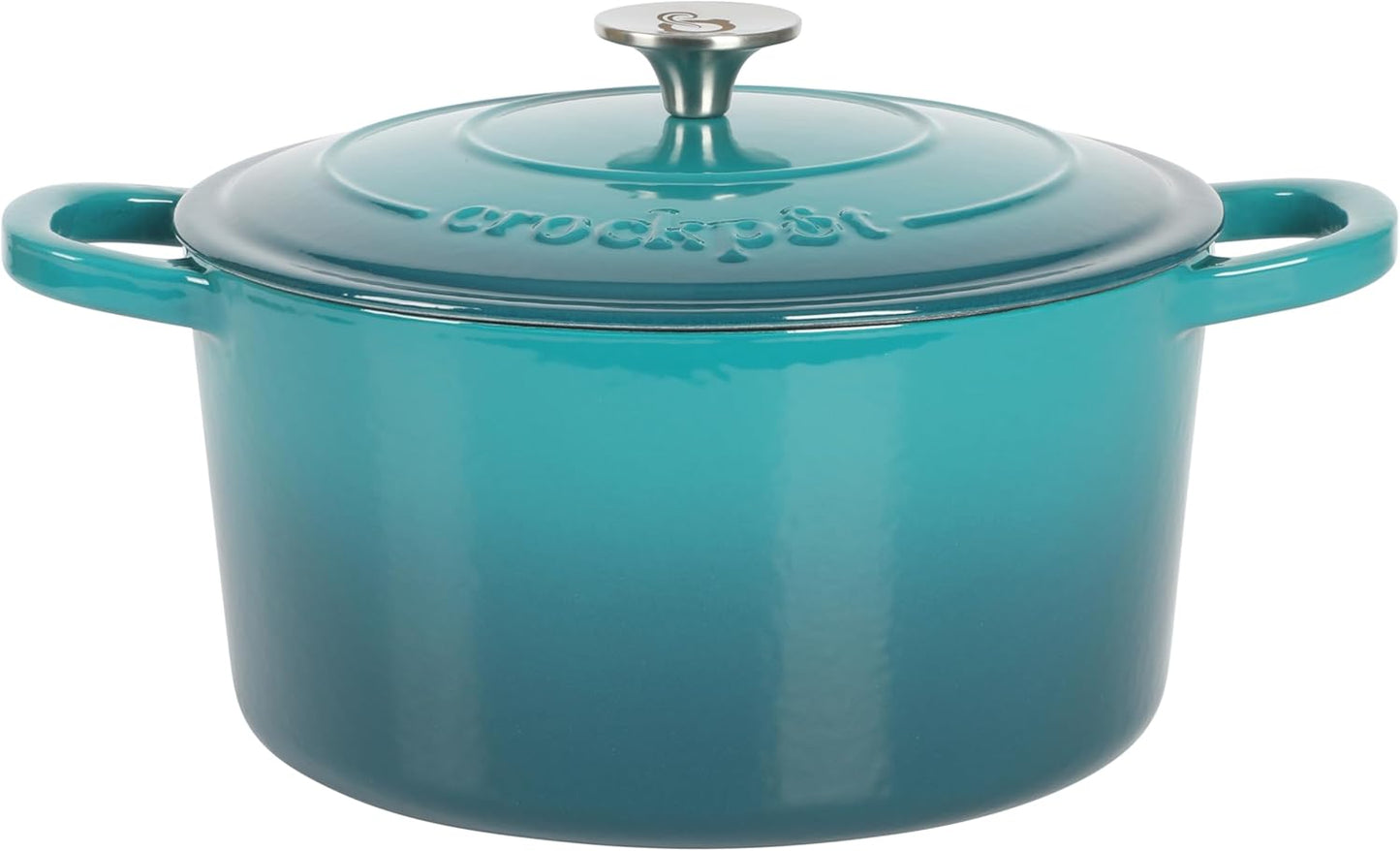 3 Quart Enameled Cast Iron Dutch Oven – Aqua - Curated Catalog M3