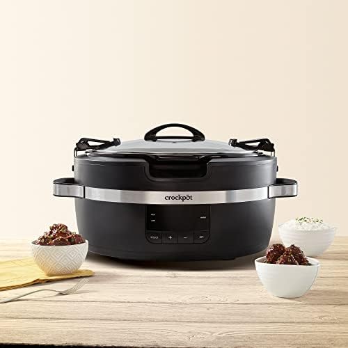 Thermoshield 6 Quart Slow Cooker with Carry Handles - Curated Catalog A7