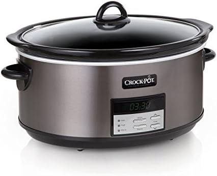 8 Quart Programmable Slow Cooker with Auto Warm - Curated Catalog W1