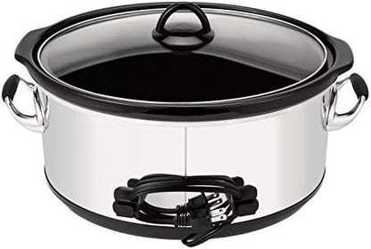7 Quart Programmable Slow Cooker – Polished Platinum - Curated Catalog A4