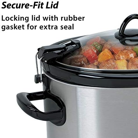 Cook & Carry 6 Quart Portable Slow Cooker - Curated Catalog E7