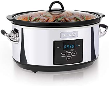 7 Quart Programmable Slow Cooker – Polished Platinum - Curated Catalog L8