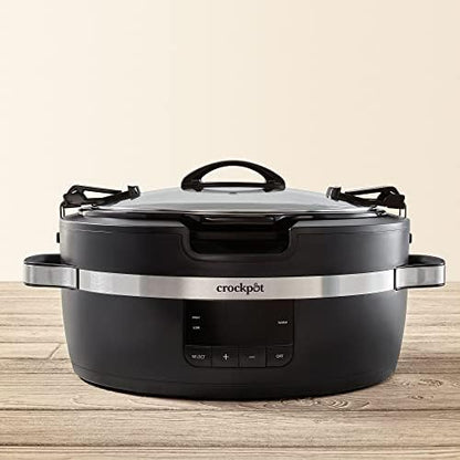 Thermoshield 6 Quart Slow Cooker with Carry Handles - Curated Catalog A7