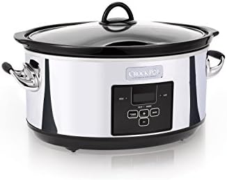 7 Quart Programmable Slow Cooker – Polished Platinum - Curated Catalog A4