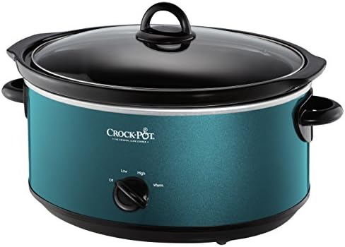 7 Quart Manual Slow Cooker – Turquoise - Curated Catalog W6
