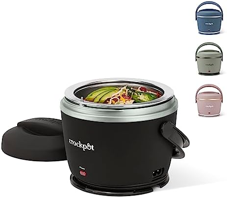 Electric Lunch Box Food Warmer 20oz – Black - Curated Catalog M7