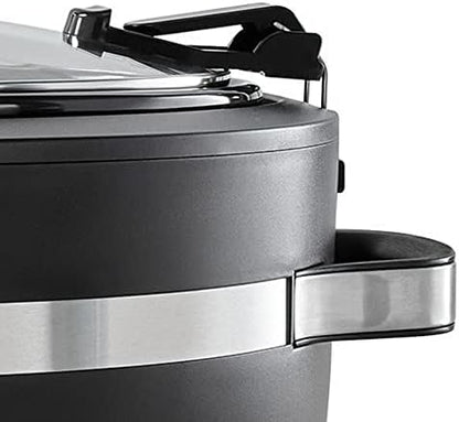 Thermoshield 6 Quart Slow Cooker with Carry Handles - Curated Catalog A7