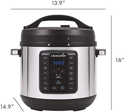 8 Quart Express Crock Multi-Use Pressure Cooker - Curated Catalog B3