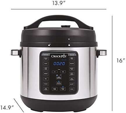 8 Quart Express Crock Multi-Use Pressure Cooker - Curated Catalog F0