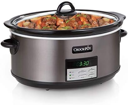 8 Quart Programmable Slow Cooker with Auto Warm - Curated Catalog W1