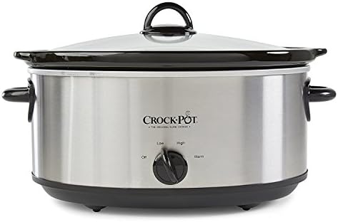 7 Quart Oval Manual Slow Cooker – Stainless Steel - Curated Catalog R0