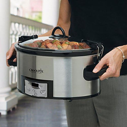 Cook & Carry 6 Quart Programmable Slow Cooker - Curated Catalog P7