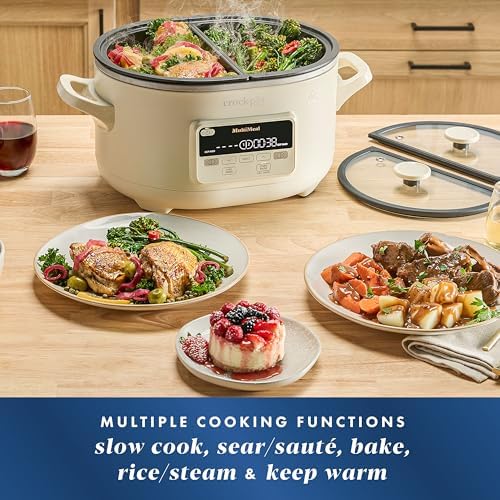MultiMeal Multicooker with Programmable Slow Cooker - Curated Catalog P8