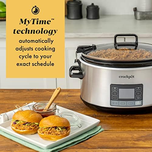 7 Quart Portable Programmable Slow Cooker with Timer - Curated Catalog P7
