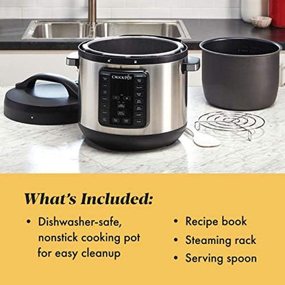 8 Quart Express Crock Multi-Use Pressure Cooker - Curated Catalog B3