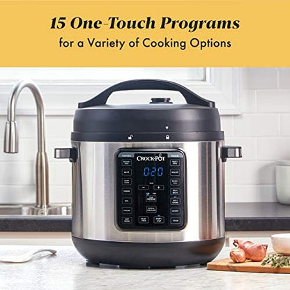 8 Quart Express Crock Multi-Use Pressure Cooker - Curated Catalog B3