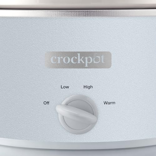 4.5 Quart Manual Slow Cooker – Macaroon Blue - Curated Catalog M1