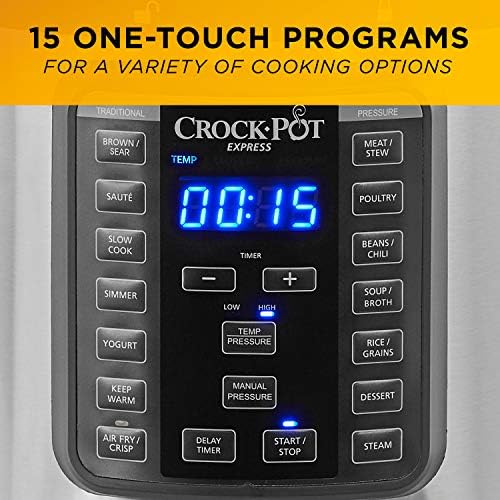 Express Crisp 8 Quart 10-in-1 Pressure Cooker - Curated Catalog Y4