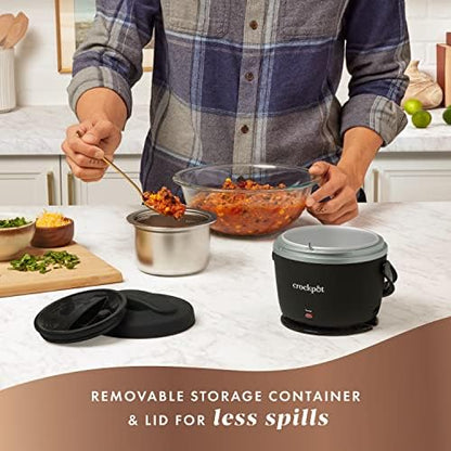Electric Lunch Box Food Warmer 20oz – Black - Curated Catalog M7