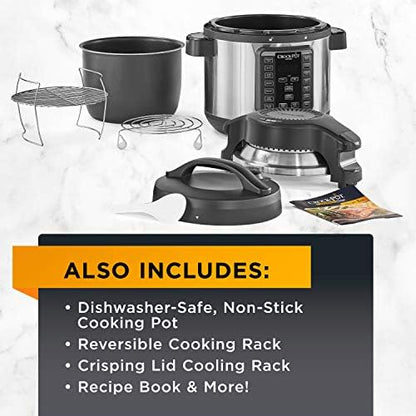 Express Crisp 8 Quart 10-in-1 Pressure Cooker - Curated Catalog Y4