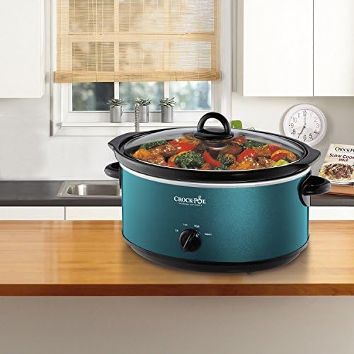 7 Quart Manual Slow Cooker – Turquoise - Curated Catalog W6