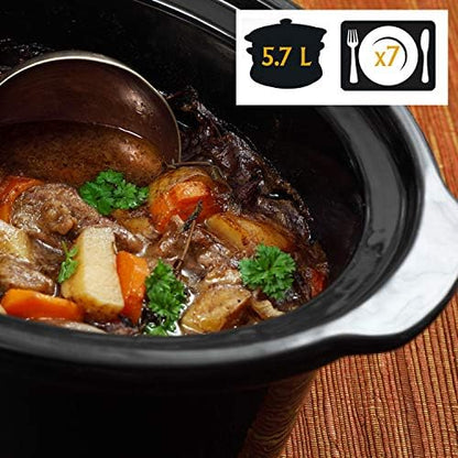 Cook & Carry 6 Quart Portable Slow Cooker - Curated Catalog E7
