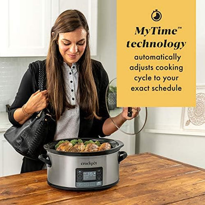 MyTime 6 Quart Programmable Slow Cooker - Curated Catalog K9