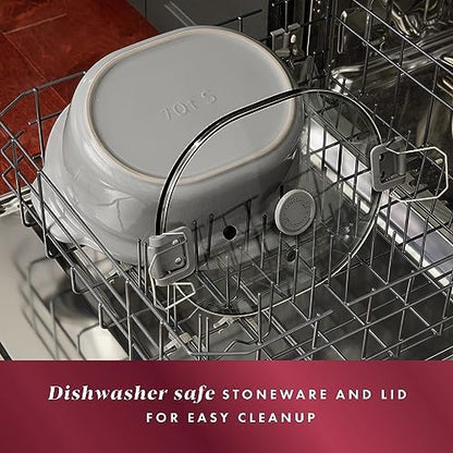 7 Quart Programmable Cook & Carry Slow Cooker - Curated Catalog U1