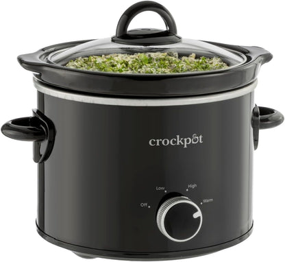 2 Quart Mini Slow Cooker – Classic Compact Cooker - Curated Catalog N2