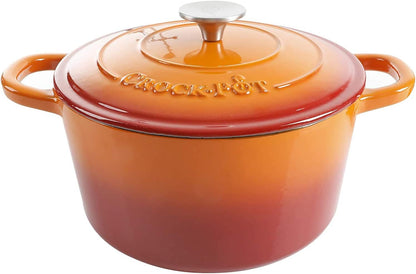 3 Quart Enameled Cast Iron Dutch Oven – Aqua - Curated Catalog M3