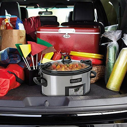 Cook & Carry 6 Quart Programmable Slow Cooker - Curated Catalog P7