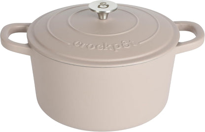 3 Quart Enameled Cast Iron Dutch Oven – Aqua - Curated Catalog T0