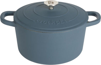 3 Quart Enameled Cast Iron Dutch Oven – Aqua - Curated Catalog M3