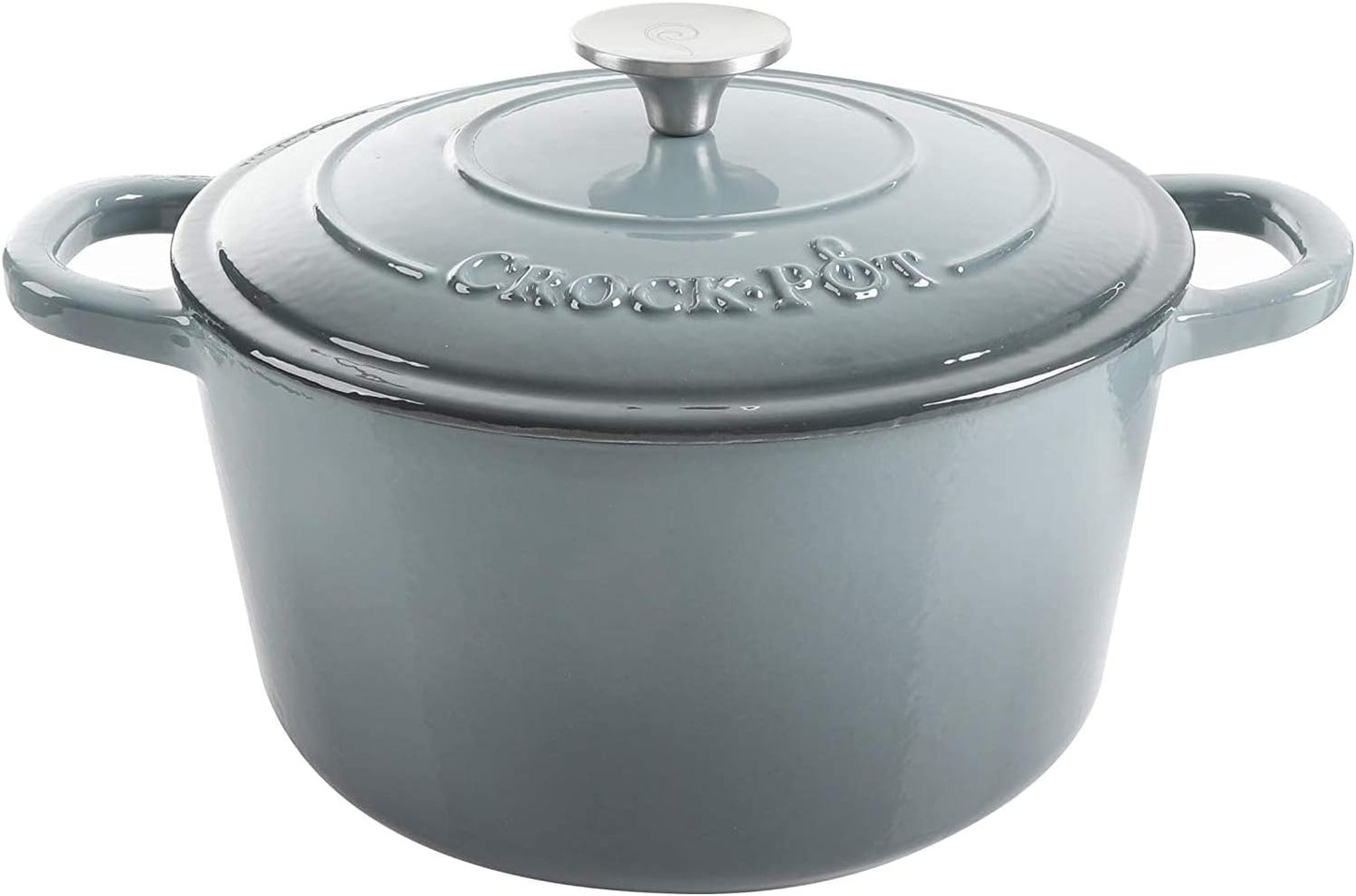 3 Quart Enameled Cast Iron Dutch Oven – Aqua - Curated Catalog M3