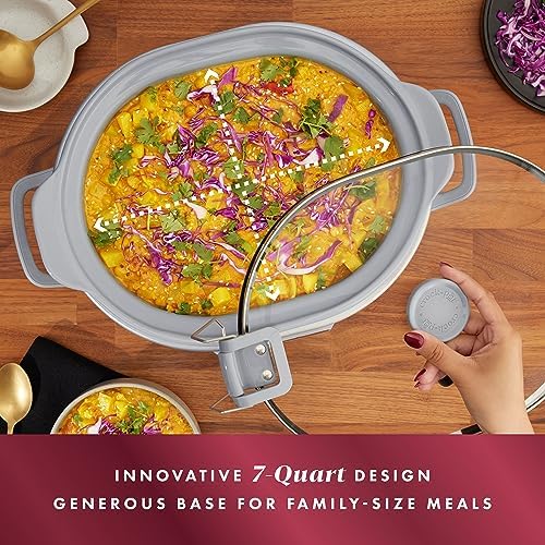 7 Quart Programmable Cook & Carry Slow Cooker - Curated Catalog U1