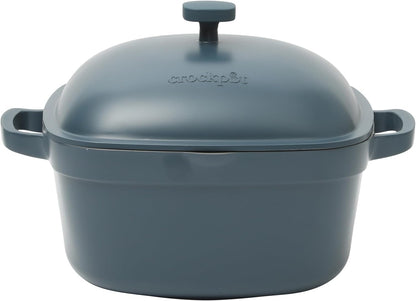 3 Quart Enameled Cast Iron Dutch Oven – Aqua - Curated Catalog M3