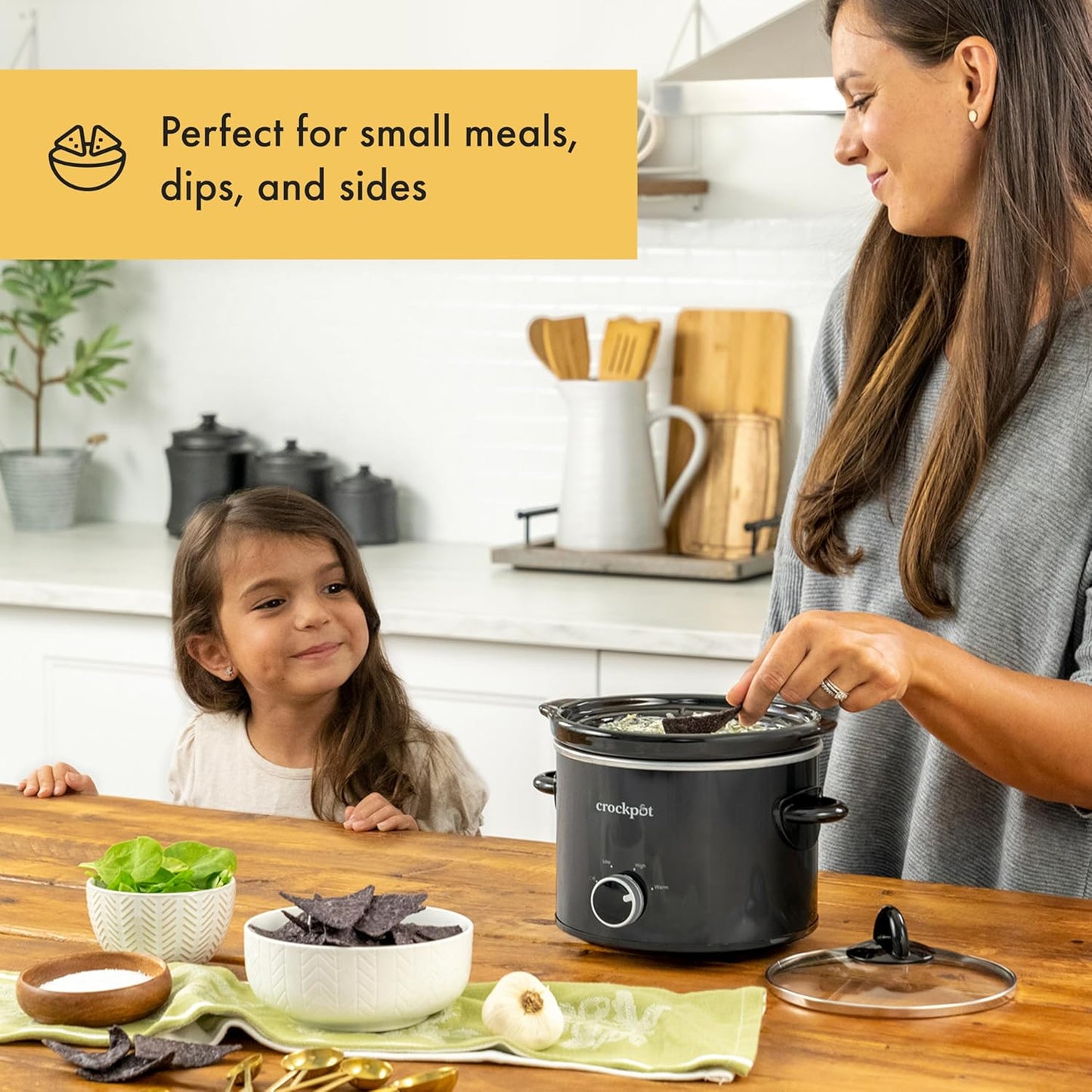 2 Quart Mini Slow Cooker – Classic Compact Cooker - Curated Catalog N2